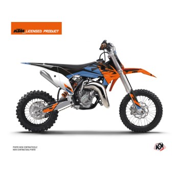 Kit Déco Moto Cross Skyline KTM 65 SX Bleu