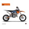 Kit Déco Moto Cross Skyline KTM 50 SX Bleu
