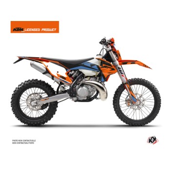Kit Déco Moto Cross Skyline KTM EXC-EXCF Bleu
