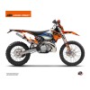 Kit Déco Moto Cross Skyline KTM EXC-EXCF Bleu