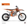 Kit Déco Moto Cross Skyline KTM 85 SX Orange
