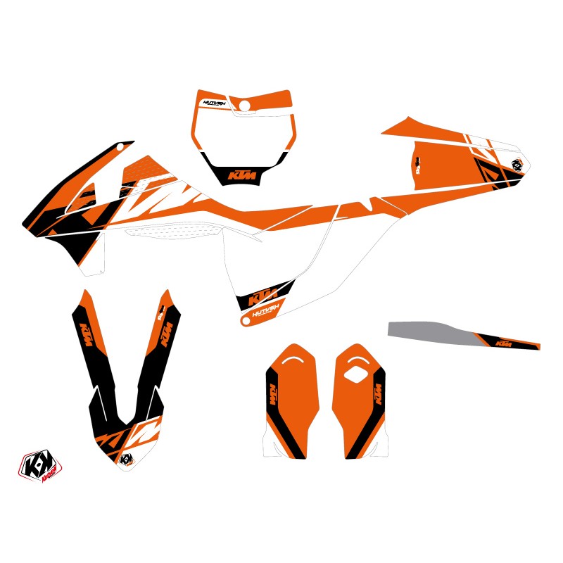 Kit Déco Moto Cross Skyline KTM 85 SX Orange