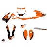 Kit Déco Moto Cross Skyline KTM 85 SX Orange