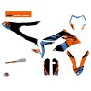 Kit Déco Moto Cross Skyline KTM 350 FREERIDE Bleu