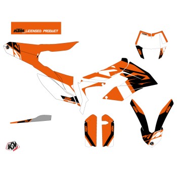 Kit Déco Moto Cross Skyline KTM 350 FREERIDE Orange