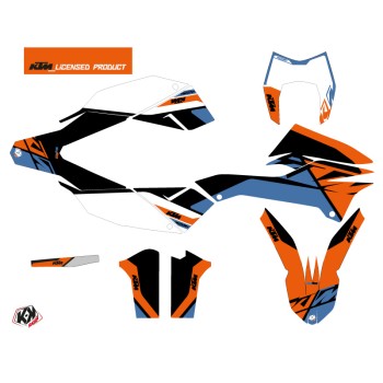 Kit Déco Moto Cross Skyline KTM 690 ENDURO R Bleu
