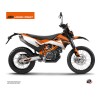 Kit Déco Moto Cross Skyline KTM 690 ENDURO R Orange