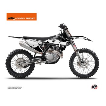 Kit Déco Moto Cross Retro KTM 450 SXF Noir