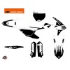 Kit Déco Moto Cross Retro KTM 250 SXF Noir