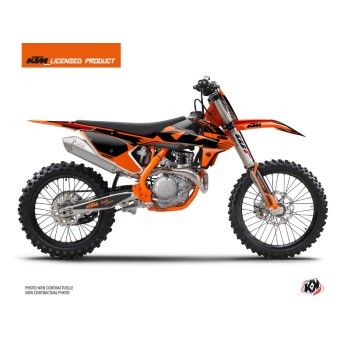 Kit Déco Moto Cross Retro KTM 250 SXF Orange