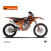 Kit Déco Moto Cross Retro KTM 150 SX Orange