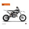 Kit Déco Moto Cross Retro KTM 50 SX Noir