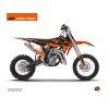 Kit Déco Moto Cross Retro KTM 50 SX Orange