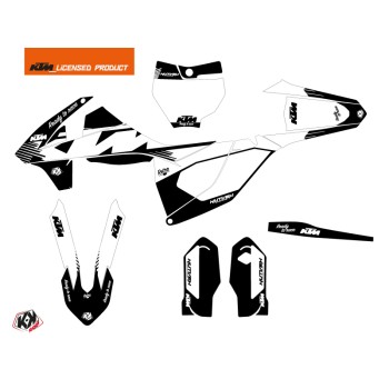 Kit Déco Moto Cross Retro KTM 85 SX Noir