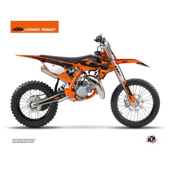 Kit Déco Moto Cross Retro KTM 85 SX Orange