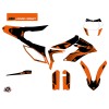 Kit Déco Moto Cross Retro KTM 350 FREERIDE Orange