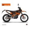 Kit Déco Moto Cross Retro KTM 690 ENDURO R Orange