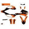 Kit Déco Moto Cross Retro KTM 690 ENDURO R Orange