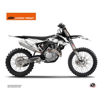 Kit Déco Moto Cross Reflex KTM 450 SXF Blanc