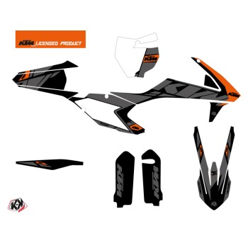 Kit Déco Moto Cross Reflex KTM 350 SXF Noir