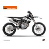 Kit Déco Moto Cross Reflex KTM 150 SX Blanc