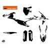 Kit Déco Moto Cross Reflex KTM 150 SX Blanc