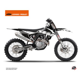 Kit Déco Moto Cross Reflex KTM 125 SX Blanc