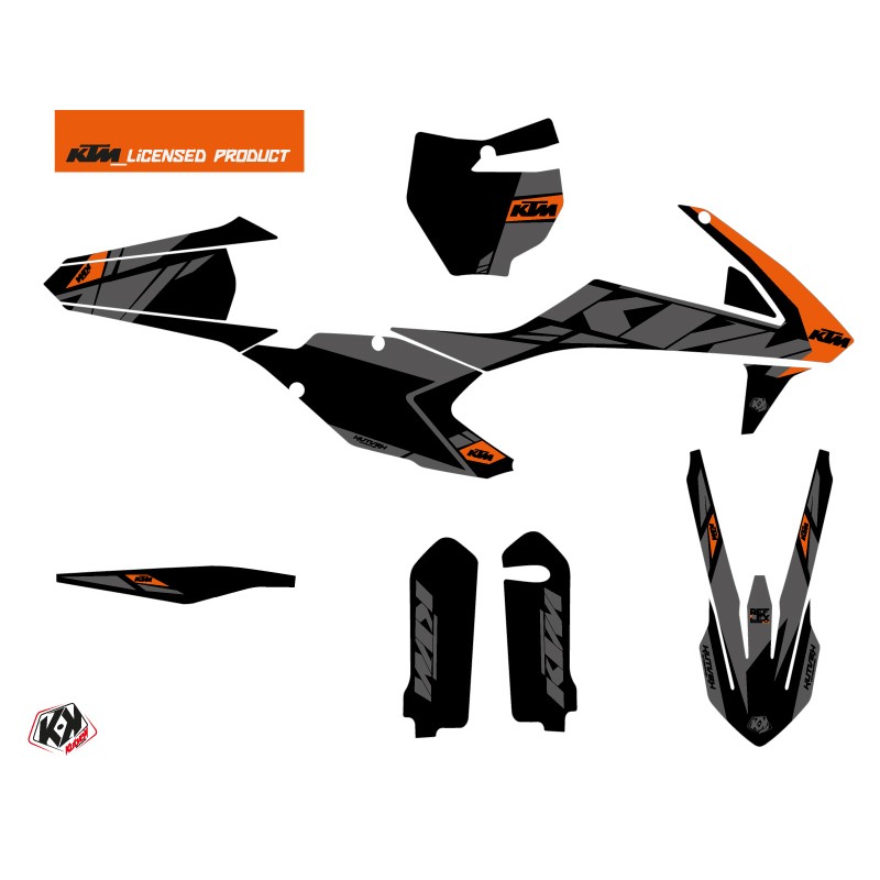 Kit Déco Moto Cross Reflex KTM 125 SX Noir