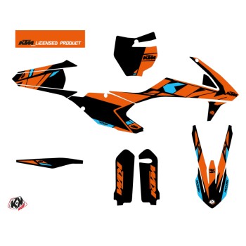 Kit Déco Moto Cross Reflex KTM 125 SX Orange