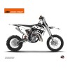 Kit Déco Moto Cross Reflex KTM 65 SX Blanc
