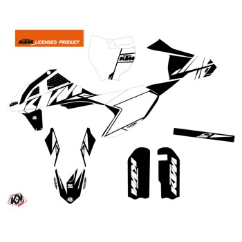 Kit Déco Moto Cross Reflex KTM 50 SX Blanc