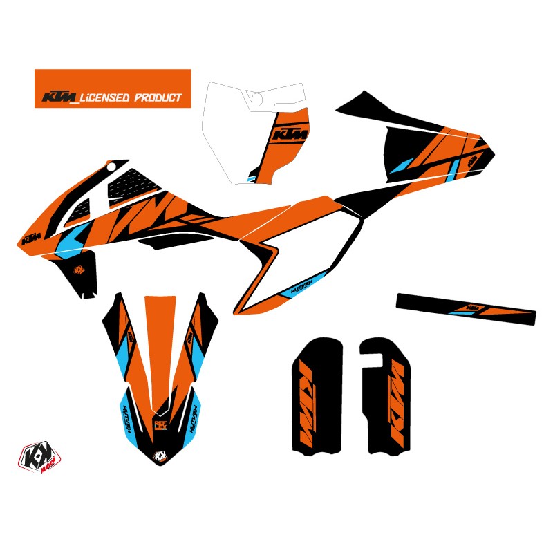 Kit Déco Moto Cross Reflex KTM 50 SX Orange