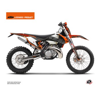 Kit Déco Moto Cross Reflex KTM EXC-EXCF Noir