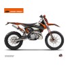 Kit Déco Moto Cross Reflex KTM EXC-EXCF Noir