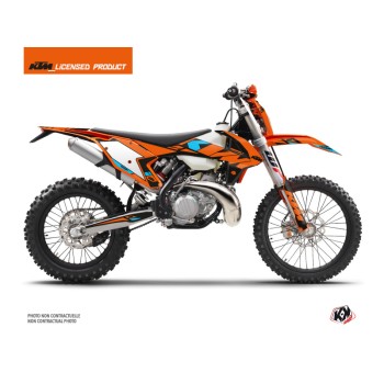 Kit Déco Moto Cross Reflex KTM EXC-EXCF Orange