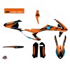 Kit Déco Moto Cross Reflex KTM EXC-EXCF Orange