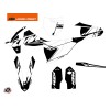 Kit Déco Moto Cross Reflex KTM 85 SX Blanc