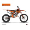 Kit Déco Moto Cross Reflex KTM 85 SX Orange