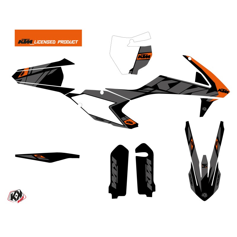 Kit Déco Moto Cross Reflex KTM 250 SX Noir