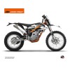 Kit Déco Moto Cross Reflex KTM 350 FREERIDE Blanc