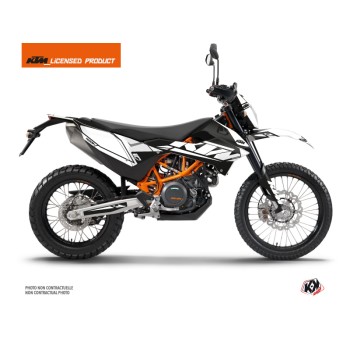 Kit Déco Moto Cross Reflex KTM 690 ENDURO R Blanc