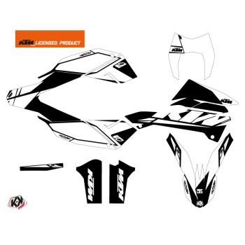 Kit Déco Moto Cross Reflex KTM 690 ENDURO R Blanc