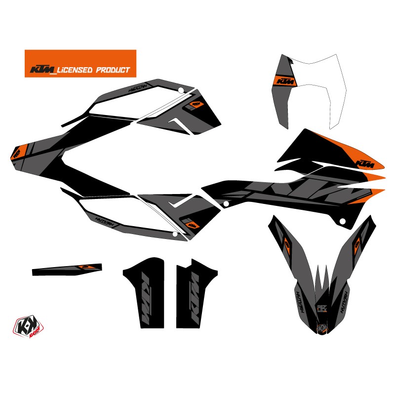 Kit Déco Moto Cross Reflex KTM 690 ENDURO R Noir