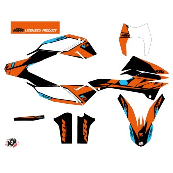 Kit Déco Moto Cross Reflex KTM 690 ENDURO R Orange