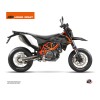 Kit Déco Moto Cross Reflex KTM 690 SMC R Noir
