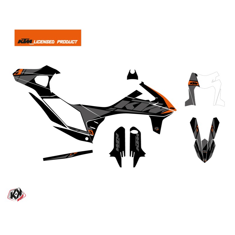 Kit Déco Moto Cross Reflex KTM 690 SMC R Noir