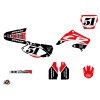 Kit Deco Moto Cross Rask Honda 250 CR Noir