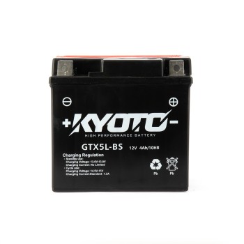 Batterie GTX5L-BS AGM - Sans Entretien - Livrée Avec Pack Acide