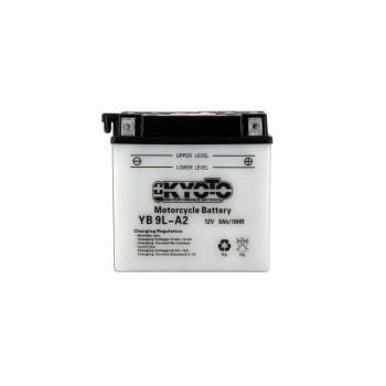 Batterie YB9L-A2 Conventionnelle Avec Entretien - Livrée Avec Pack Ac