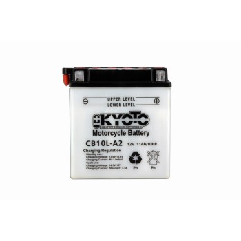 Batterie YB10L-A2 Conventionnelle Avec Entretien - Livrée Avec Pack A